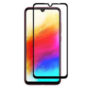 ENKAY Hat-prince Full Glue 0.26mm 9H 2.5D Tempered Glass Film for Xiaomi Redmi Note 7 (Black)