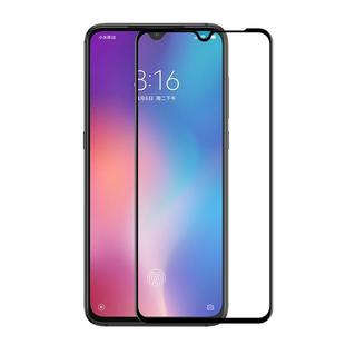 ENKAY Hat-Prince 0.26mm 9H 6D Curved Full Screen Tempered Glass Film for Xiaomi Mi 9 (Black)