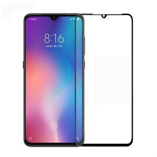 PINWUYO 9H 3D Curved Tempered Glass Film for Xiaomi Mi 9 (Black)