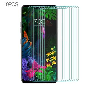 10 PCS for LG G8s ThinQ Ultra Slim 9H 2.5D Tempered Glass Screen Protective Film (Transparent)