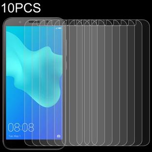 10 PCS 0.26mm 9H 2.5D Tempered Glass Film for Huawei Y5 Prime (2018)