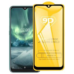 For Nokia 7.2 9D Full Glue Full Screen Tempered Glass Film