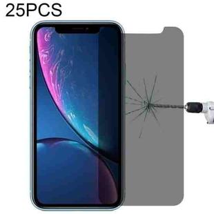 For iPhone XR 10pcs  9H Surface Hardness 180 Degree Privacy Anti Glare Screen Protector