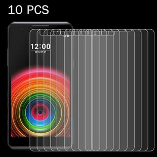 10 PCS For LG X Power 0.26mm 9H Surface Hardness 2.5D Explosion-proof Tempered Glass Screen Film
