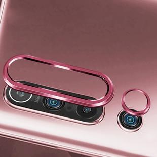 For Xiaomi Mi 10 Pro 0.3mm 9D 9H Rear Camera Lens Tempered Glass Film  + Lens Ring Frame (Gold)