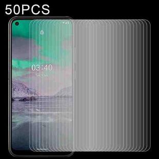 For Nokia 3.4 50 PCS 0.26mm 9H 2.5D Tempered Glass Film