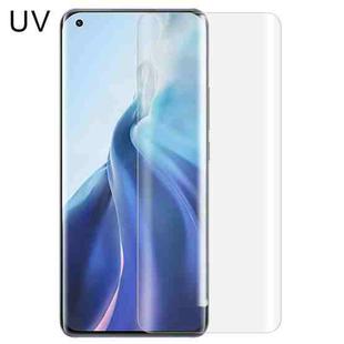 For Xiaomi Mi 11 UV Liquid Curved Full Glue Tempered Glass Film