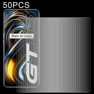 For OPPO Realme GT 5G / Realme GT Master 50 PCS 2.5D Non-Full Screen Tempered Glass Film