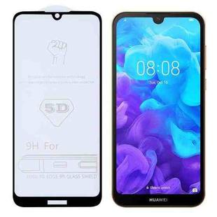 9H 5D Full Glue Full Screen Tempered Glass Film for Huawei Y5 2019 / Honor 8S