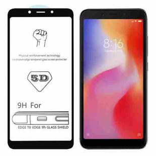 9H 5D Full Glue Full Screen Tempered Glass Film for Xiaomi Redmi 6A