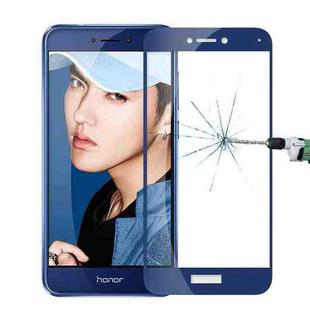 MOFI Huawei Honor 8 Youth Editon 0.3mm 9H Hardness 2.5D Explosion-proof Full Screen Tempered Glass Screen Film(Blue)
