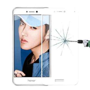 MOFI Huawei Honor 8 Youth Editon 0.3mm 9H Hardness 2.5D Explosion-proof Full Screen Tempered Glass Screen Film(White)