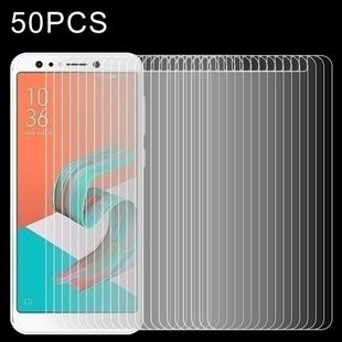 50 PCS for Asus Zenfone 5 Lite ZC600KL 0.26mm 9H Surface Hardness 2.5D Explosion-proof Tempered Glass Screen Film, No Retail Package