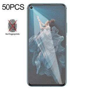 50 PCS Non-Full Matte Frosted Tempered Glass Film for Huawei Honor 20 / 20 Pro, No Retail Package