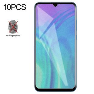 10 PCS Non-Full Matte Frosted Tempered Glass Film for Huawei Honor 20 Lite