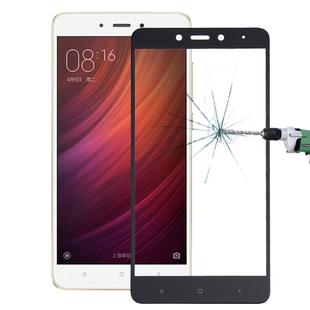 For Xiaomi  Redmi Note 4 0.26mm 9H Surface Hardness Explosion-proof Silk-screen Tempered Glass Full Screen Film(Black)