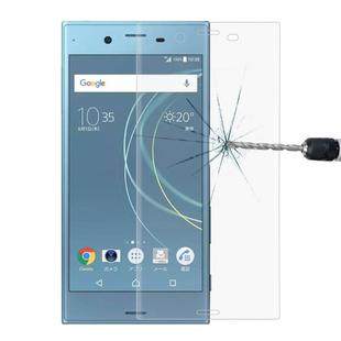 For Sony Xperia XZs 0.33mm 9H Surface Hardness 3D Curved Full Screen Tempered Glass Screen Protector(Transparent)