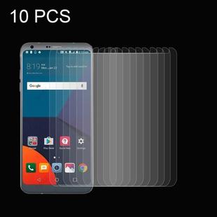 10 PCS for LG G6 0.26mm 9H Surface Hardness Explosion-proof Non-full Screen Tempered Glass Screen Film