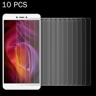 10 PCS for Xiaomi Redmi Note 4X 0.26mm 9H Surface Hardness Explosion-proof Tempered Glass Screen Film