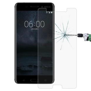 For Nokia 6 0.26mm 9H Surface Hardness Explosion-proof Non-full Screen Tempered Glass Screen Film