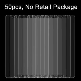 50 PCS For Nokia 6 0.26mm 9H Surface Hardness Explosion-proof Non-full Screen Tempered Glass Screen Film, No Retail Package