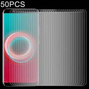 50 PCS 0.26mm 9H 2.5D Tempered Glass Film for Ulefone Power 3S
