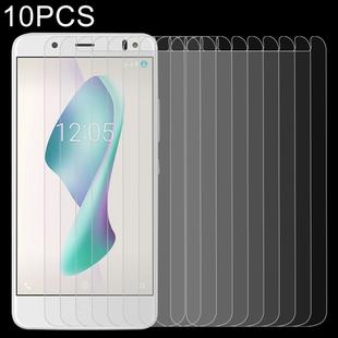 10 PCS 0.26mm 9H 2.5D Tempered Glass Film for BQ Aquaris VS Plus