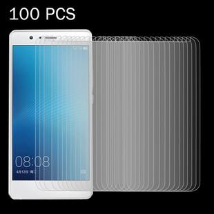 100 PCS for Huawei G9 Plus 0.26mm 9H Surface Hardness Explosion-proof Non-full Screen Tempered Glass Screen Film