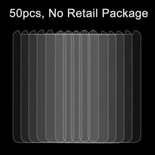 50 PCS for Huawei G9 Plus 0.26mm 9H Surface Hardness Explosion-proof Non-full Screen Tempered Glass Screen Film, No Retail Package