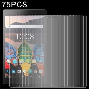75 PCS 0.3mm 9H Full Screen Tempered Glass Film for Lenovo Tab3 8 Plus / TB-8703