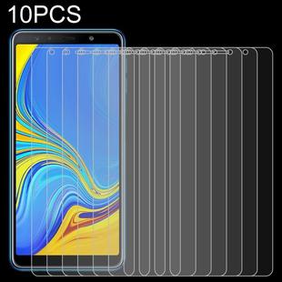 10 PCS 0.26mm 9H 2.5D Tempered Glass Film for Galaxy A7 (2018)