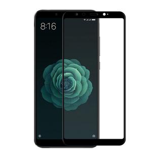 ENKAY Hat-Prince 0.26mm 9H 6D Curved Full Screen Tempered Glass Film for Xiaomi Mi 6X / A2 (Black)