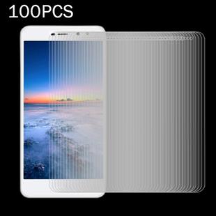 100 PCS for  Huawei Y5 2017 0.3mm 9H Surface Hardness 2.5D Explosion-proof Full Screen Tempered Glass Screen Film