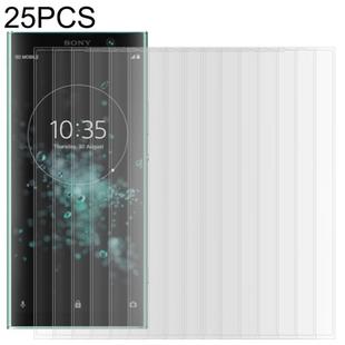25 PCS For Sony Xperia XA2 Plus 0.3mm 9H Surface Hardness 3D Curved Edge Full Screen Tempered Glass Film