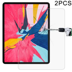 2 PCS 0.26mm 9H Surface Hardness Straight Edge Explosion-proof Tempered Glass Film for iPad Pro 11 2018/2020/2021/2022 / iPad Air 4&5 10.9