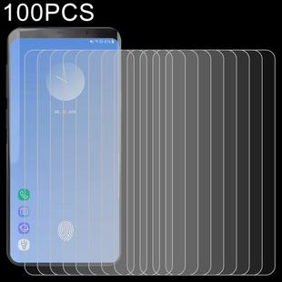 100 PCS 0.26mm 9H 2.5D Explosion-proof Tempered Glass Film for Galaxy S10+,Screen Fingerprint Unlocking is Not Supported