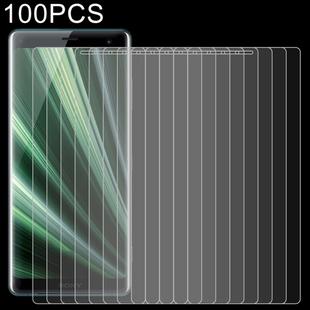 100 PCS 0.26mm 9H 2.5D Explosion-proof Tempered Glass Film for Sony Xperia XZ4  & Xperia 1