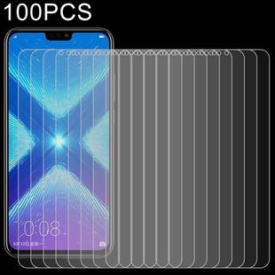 100 PCS 0.26mm 9H 2.5D Explosion-proof Tempered Glass Film for Huawei Honor 8X