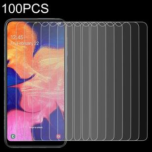 100 PCS 0.26mm 9H 2.5D Tempered Glass Film for Galaxy A10 / M10