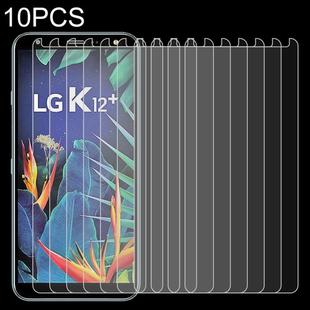 10 PCS 0.26mm 9H 2.5D Tempered Glass Film for LG K40