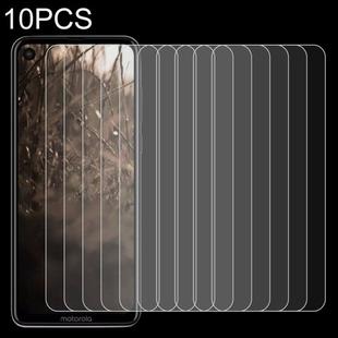 10 PCS 0.26mm 9H 2.5D Tempered Glass Film for Motorola Moto P40
