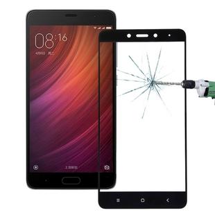 For Xiaomi Redmi Note 4 0.26mm 9H Surface Hardness Explosion-proof Silk-screen Tempered Glass Screen Film