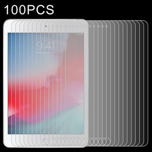 100 PCS 0.4mm 9H Surface Hardness Explosion-proof Tempered Glass Film for iPad mini 2019