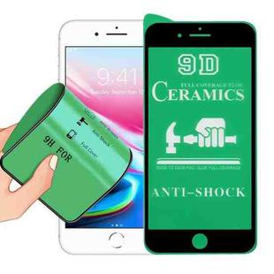 2.5D Full Glue Full Cover Ceramics Film for iPhone 8 Plus / 7 Plus(Black)