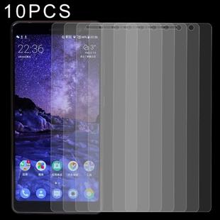 10 PCS for Nokia 7 Plus 0.26mm 9H Surface Hardness 2.5D Explosion-proof Tempered Glass Screen Film