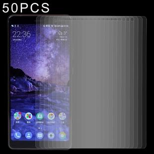 50 PCS for Nokia 7 Plus 0.26mm 9H Surface Hardness 2.5D Explosion-proof Tempered Glass Screen Film, No Retail Package