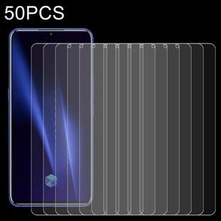 For Vivo iQOO Pro 50 PCS 0.26mm 9H 2.5D Tempered Glass Film
