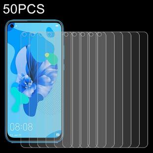 For Huawei P20 Lite 50 PCS 0.26mm 9H 2.5D Tempered Glass Film