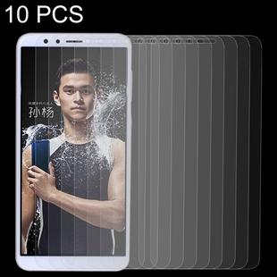 10 PCS for Huawei Honor Play 7X 0.26mm 9H Surface Hardness 2.5D Explosion-proof Tempered Glass Screen Film