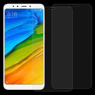 2 PCS for Xiaomi Redmi 5 0.26mm 9H Surface Hardness 2.5D Explosion-proof Tempered Glass Screen Film